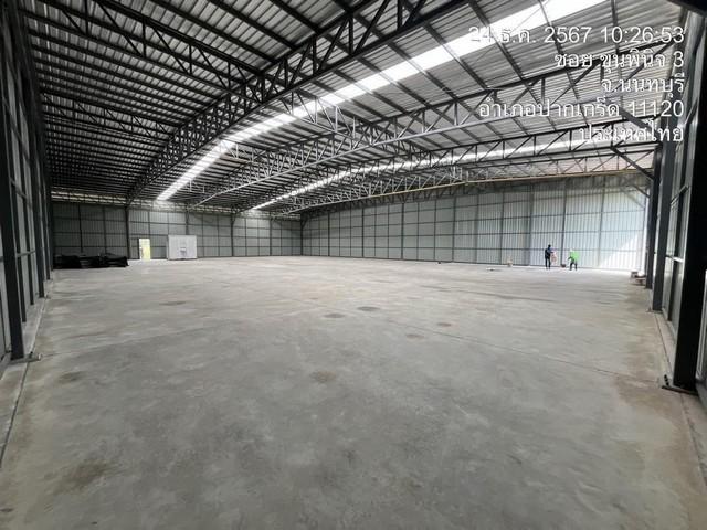 ให้เช่าโกดังสร้างใหม่ Stand Alone 2,625ตร.ม. ตารางเมตร รับน้ำหนัก 1 ตัน วัดสามง่าม ใกล้คลังสินค้าเซเว่นใหญ่ 2