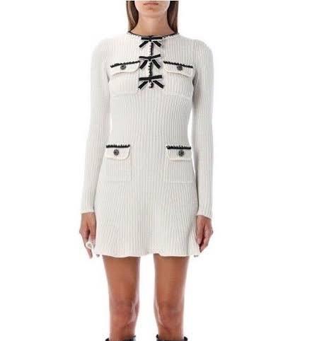 เดรสไหมพรมสวยๆ มือสอง 5