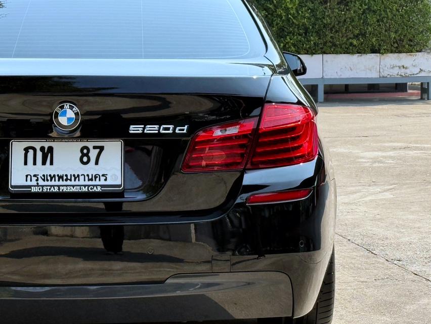 2016 BMW 520D MSPORT F10 LCI รถมือเดียวออกป้ายแดง รถวิ่งน้อย เข้าศูนย์ทุกระยะ ไม่เคยมีอุบัติเหตุครับ 9