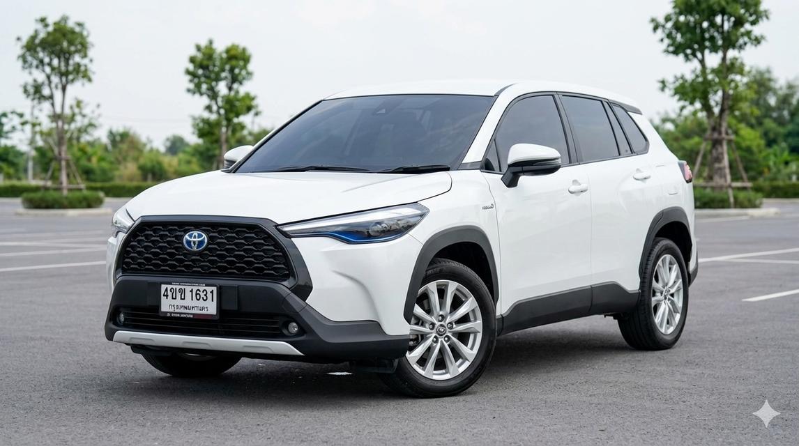 รถสวย มือเดียว ป้ายแดง 🚗 Toyota Corolla Cross 1.8 Hybrid AT ปี 2023