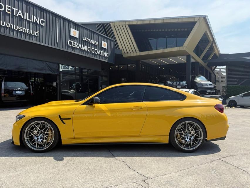 🟡 BMW M4 (F82) Competition Speed Yellow ปี 2018 ไมล์เพียง 4x,xxx   2