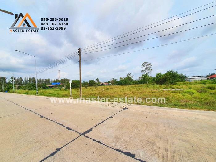 ที่ดินเปล่าระยอง หัวมุมแปลงสวย ติดถนน 3 ด้าน เหมาะทำ Apartment | โครงการจัดสรร 8-2-50 ไร่ ใกล้ IRPC 7