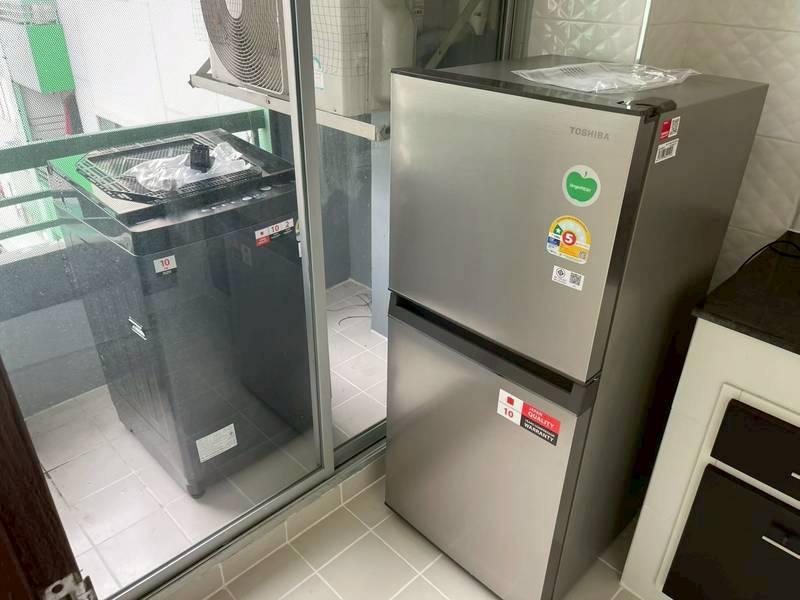 คอนโด ลุมพินี เซ็นเตอร์ ลาดพร้าว 111 ห้องริม 44 ตร.ม. ตึก D เฟอร์นิเจอร์ครบ 8