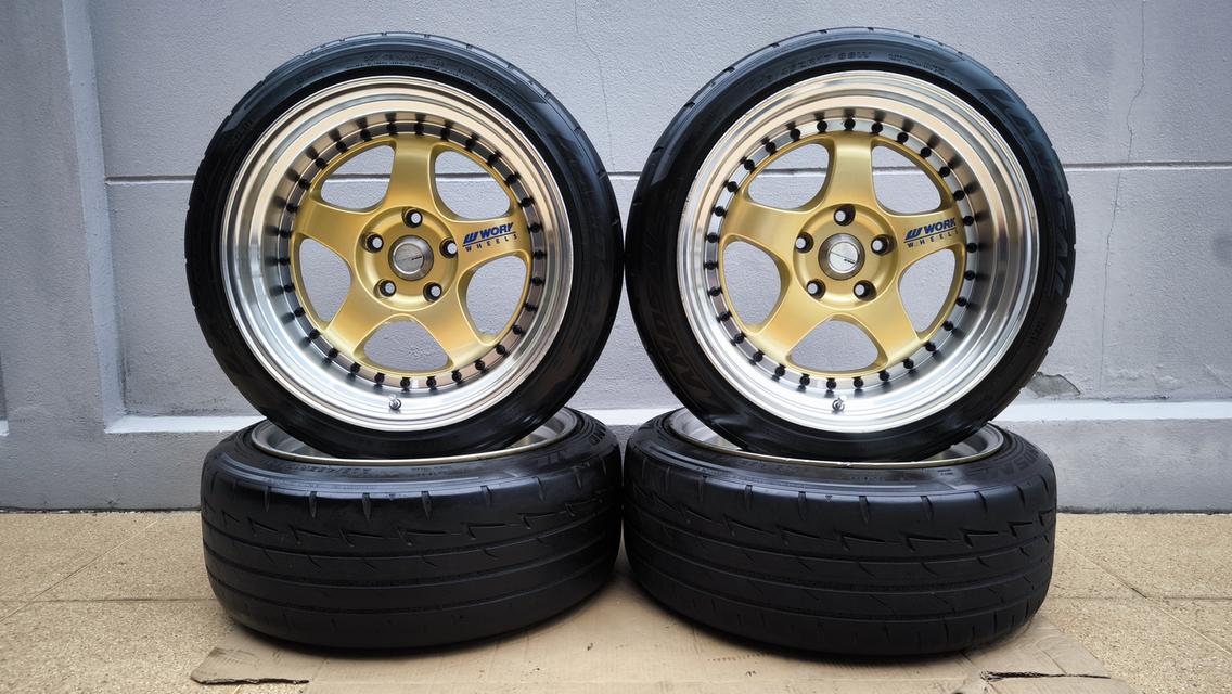 ล้อแม็กมือสอง 17"x8.5" 5x114 ET15