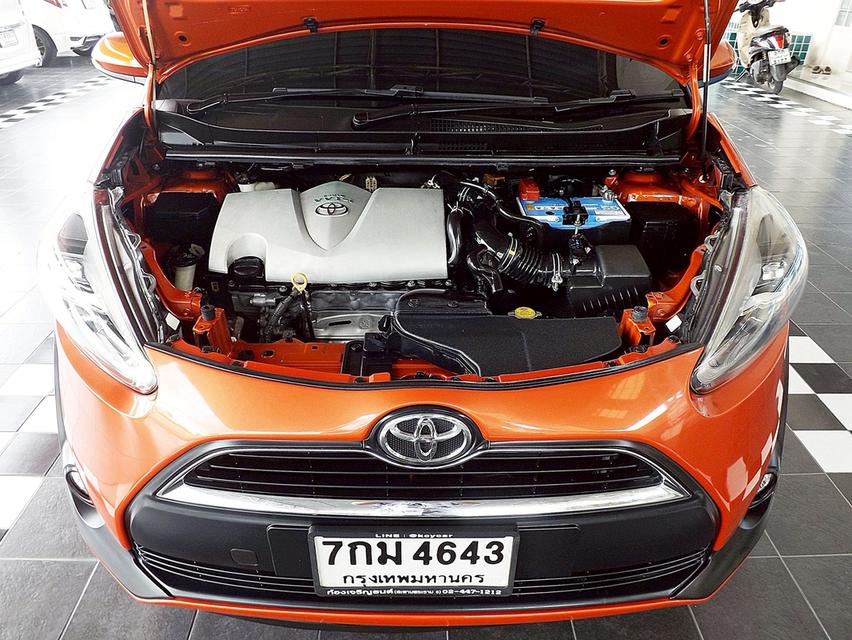 รหัสรถ KCY4643 TOYOTA SIENTA 1.5V AUTO ปี 2018 สีส้ม รูปที่ 14