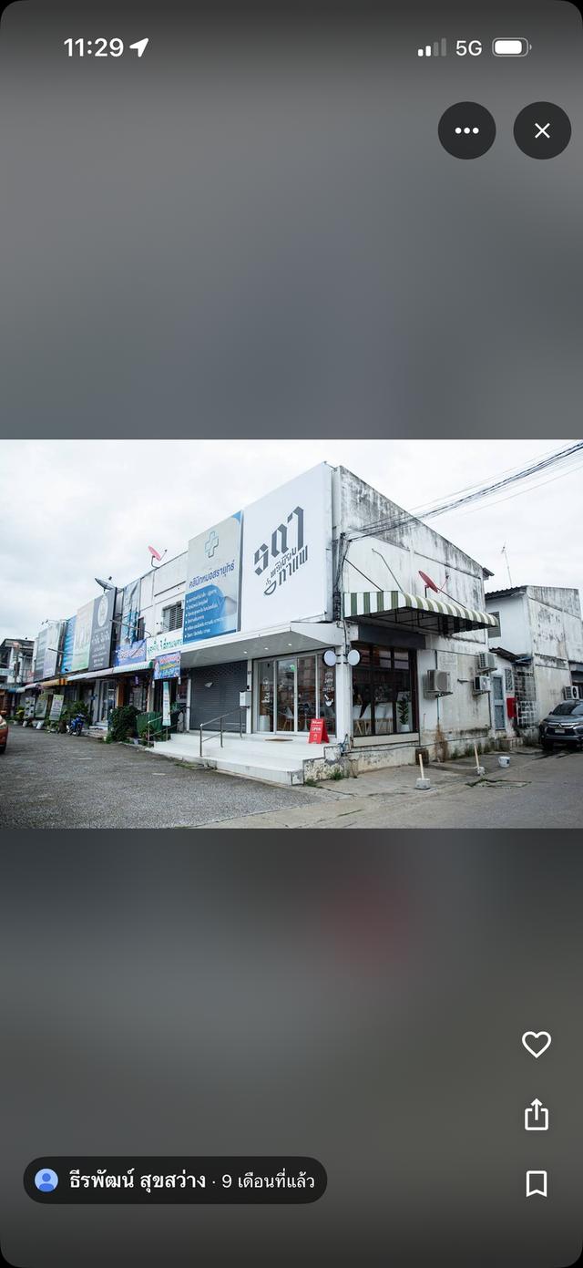 ให้เช่าร้านค้า 1 คูหา ทำเลดี มีลานจอดรถหน้าร้าน 3
