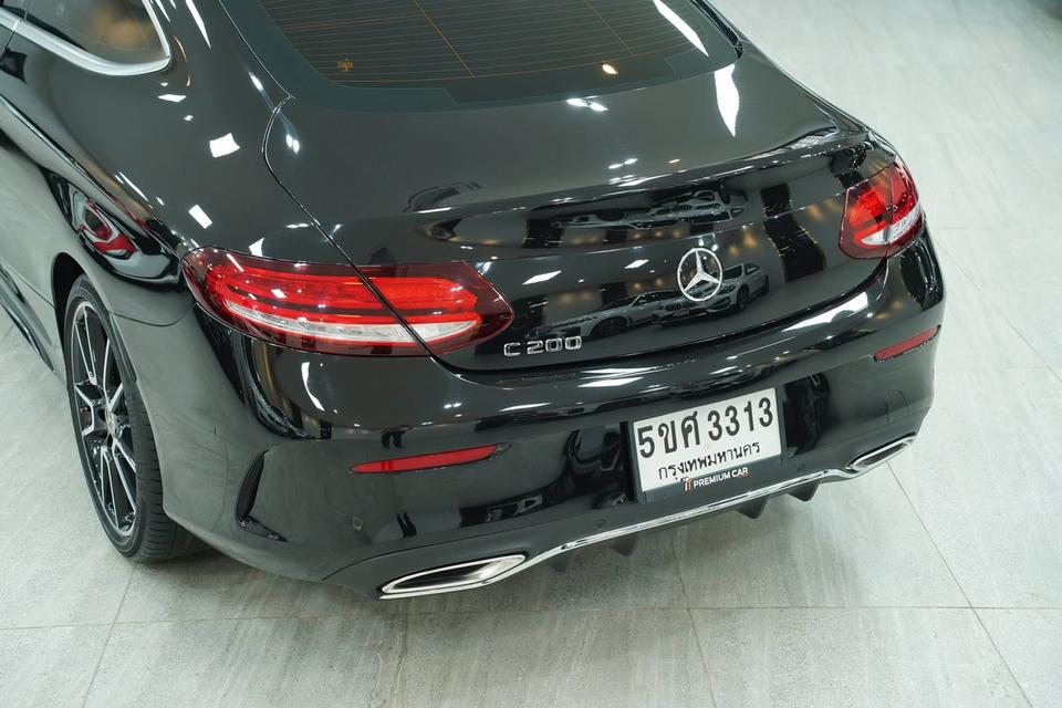Mercedes-Benz C200 Coupé AMG Dynamic (W205) ปี 2020 สีดำ รูปที่ 13