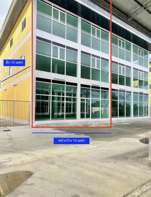 พร้อมลานจอดรถกว้าง ให้เช่าสำนักงาน 3 ชั้น 32ตร.วา. 362 ตร.ม. ถ.พุทธมณฑลสาย 2-กาญจนาภิเษก เดอะพาซิโอ พาร์ค 1.4 กม. คุณพ้ง 1