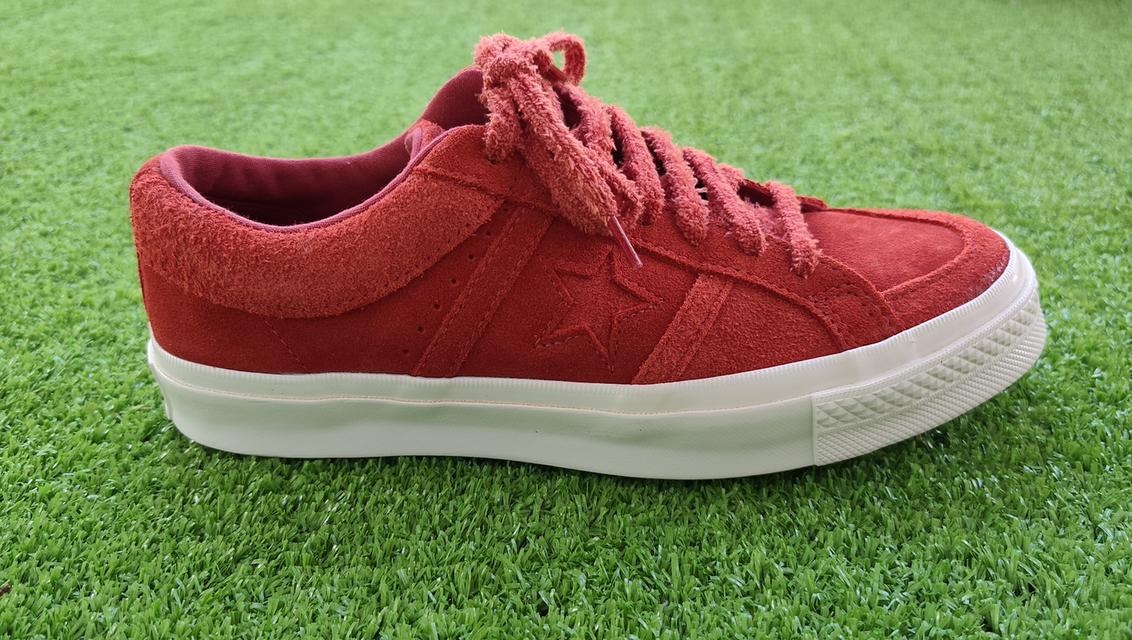 Converse One Star Academy Ox สีแดงเบอร์กันดี รูปที่ 6