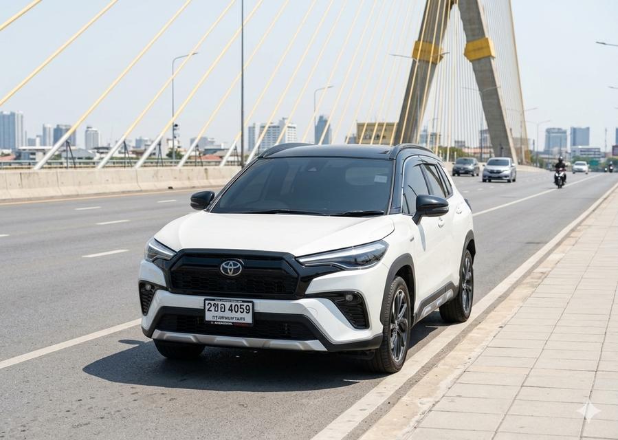 🔥 รถสวยมือเดียว เครดิตดี ฟรีดาวน์ Toyota COROLLA CROSS 1.8 Hybrid GR SPORT AT ปี 2022
