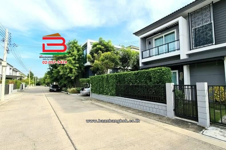 บ้านเดี่ยว 2 ชั้น เนื้อที่ 67.3 ตร.ว. โครงการ THE CITY บางใหญ่ : เดอะ ซิตี้ บางใหญ่ (ซอยสองพี่น้อง) ถนนกาญจนาภิเษก ตำบลเสาธงหิน อำเภอบางใหญ่ นนทบุรี 2