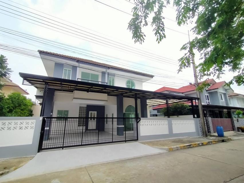 บ้านเดี่ยวตกแต่งใหม่ พร้อมอยู่ สวยมาก 5 ห้อง ต้นโครงการ เดินทางลำลูกกา-ธัญญะ 1