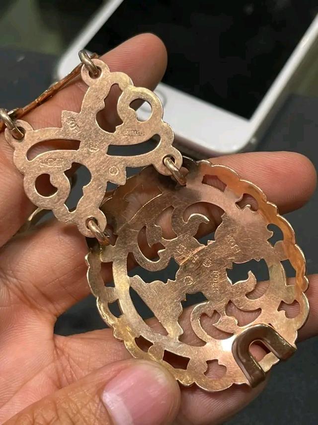 เข็มขัดนาคแท้โบราณ อายุ60ปี 4