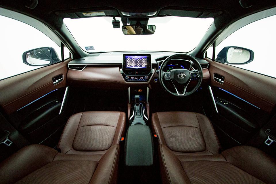 รหัสรถ 5B510 COROLLA CROSS 1.8 HYBRID PREMIUM SAFETY SUNROOF 10