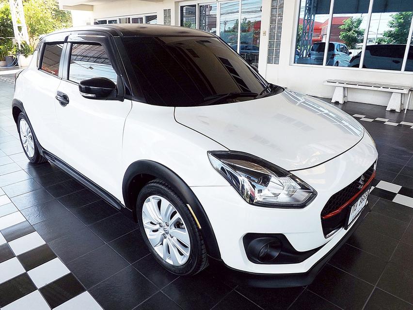 รหัสรถ KCY8669 SUZUKI SWIFT ECO 1.2 GLX NAVI AUTO ปี 2019 สีขาวมุก-ดำ