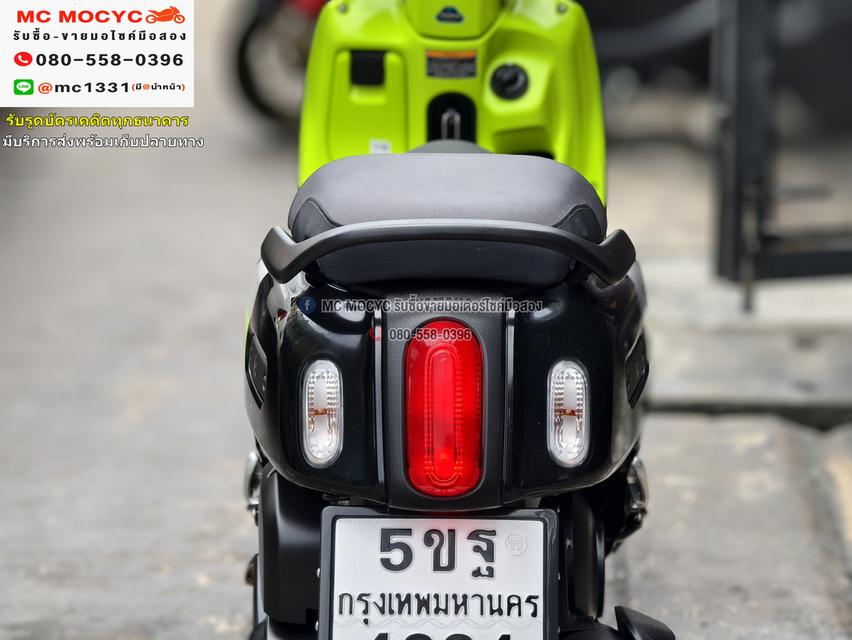 Fazzio 125 2022 วิ่ง3000โล รุ่นTop กุญแจรีโมท บุคเซอวิสครบ มีระบบYconnect NO1121 12