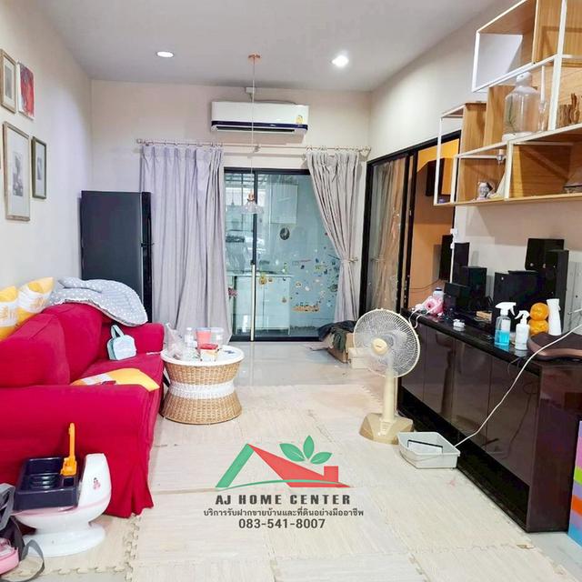 ขายทาวน์โฮม2ชั้น 36.1ตรว. หลังริม ม.มายเพลส แจ้งวัฒนะ-ติวานนท์ ต่อเติมพร้อมอยู่ 4