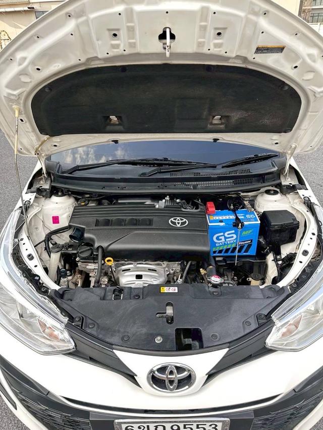 รหัสรถ QT9553 TOYOTA YARIS ECO 1.2 E Hatchback สีขาว ปี2019 16