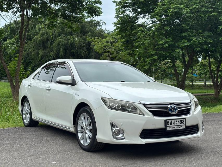 🚗 ขาย #Toyota #Camry 2.5 DVD Hybrid ปี 2013 สีขาว (ไมล์ 259,009 km.)ราคา 319,000บาทรูปเยอะทักแชทมาวีดีโอคอลดูรถได้ครับ📍 รถอยู่ " ถ.กาญจนาภิเษก-บางแค