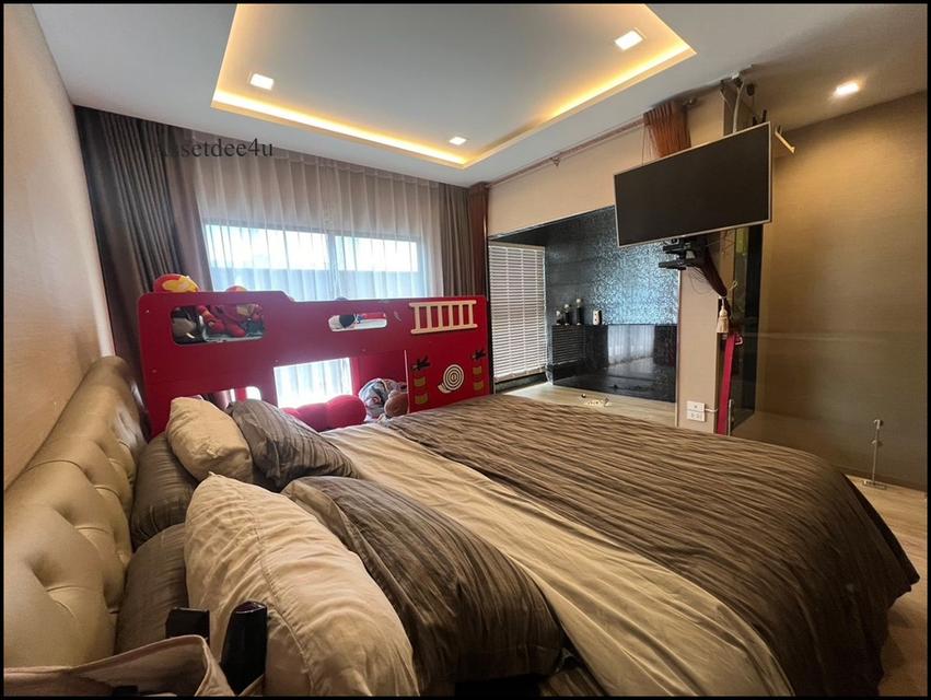AT607 ให้เช่าทาวน์โฮม 3.5 ชั้น อาร์เด้น พระราม3 พร้อมเฟอร์นิเจอร์และเครื่องใช้ไฟฟ้า