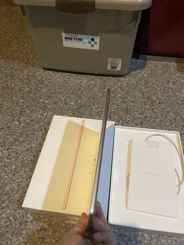 ขายiPadGen8สีRose Gold32กิ๊กสูนTrueมีกล่องไร้รอยตกสภาพนี้หายากมากๆใช้งานดีทุกๆฟังชั้นถูกๆ 6