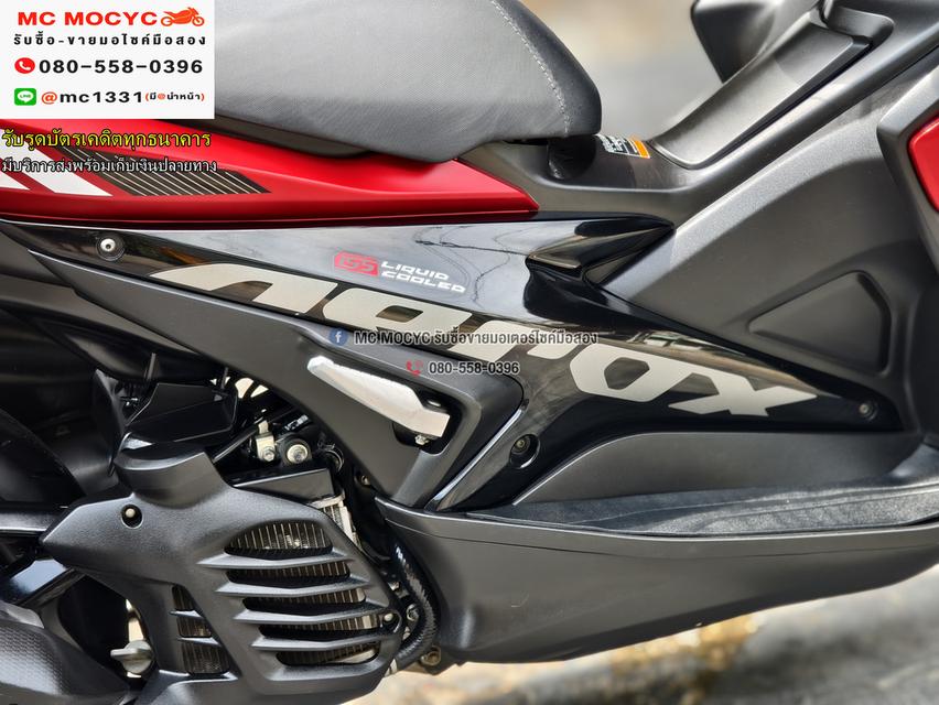 Aerox 2017 รถบ้านแท้มือเดียวเครื่องท่อเดิม กุญแจบุคเซอวิสครบ เล่มเขียวชุดโอนครบ No1216   15
