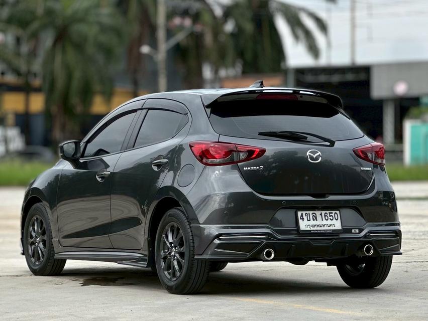 รหัสรถ PAT1650 Mazda 2 1.3 Sport S Leather Hatchback สีเทาดำ เกียร์ออโต้ 2023
