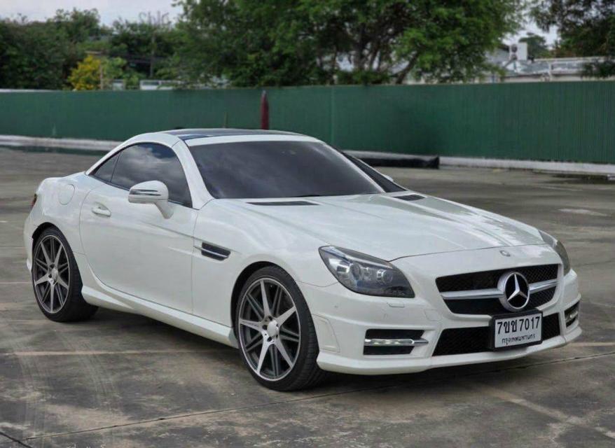 ขาย Benz SLK200 AMG Package R172 ปี 2013 สีขาว รถสวย พร้อมใช้งาน รูปที่ 3