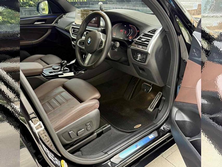 รถเข้าใหม่! BMW X3 xDrive20d M Sport (LCI) ปี 2024 สีดำ 7