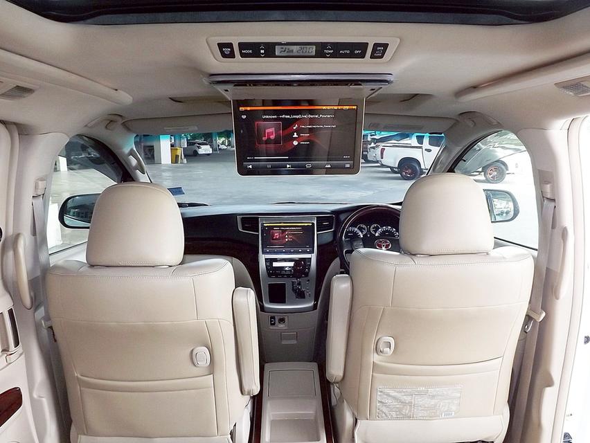 รหัสรถ KCY8045 TOYOTA VELFIRE 2.4V AUTO ปี 2008 สีขาว 12