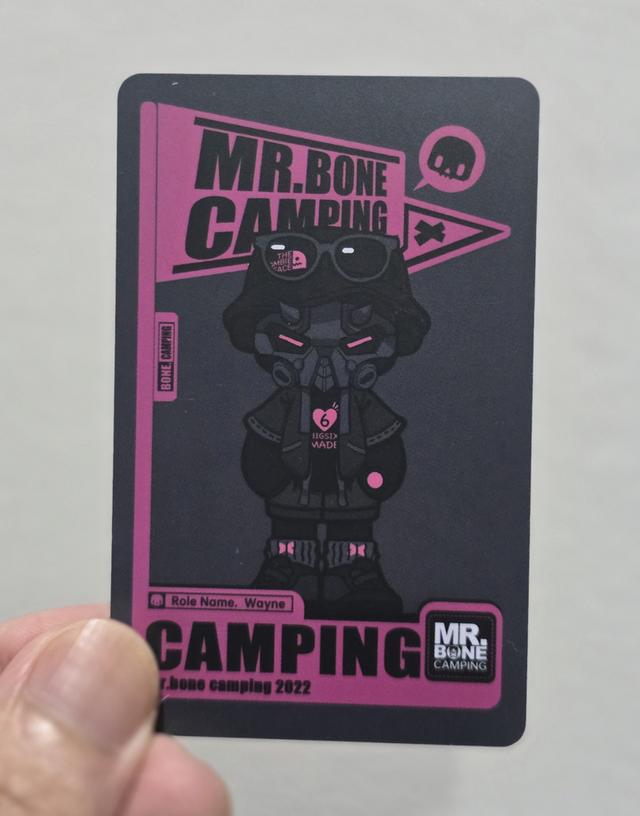 Art Toy Mr.bone Camping Super Secert 2