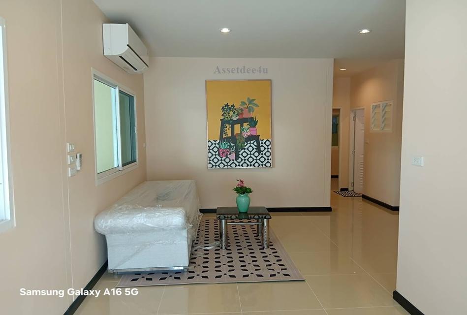 บ้านเช่าซอยสามัคคี บ้านเช่าประชานิเวศน์ AH604 ให้เช่าบ้านเดี่ยวชั้นเดียว เฟอร์นิเจอร์ครบ พร้อมอยู่ ประชานิเวศน์2 ซอยสามัคคี จดบริษัทได้ 7