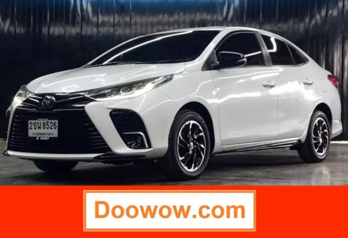 TOYOTA YARIS รถมือสองขอนแก่น PREMIUM ปี 2021 เกียร์ออโต้ 3