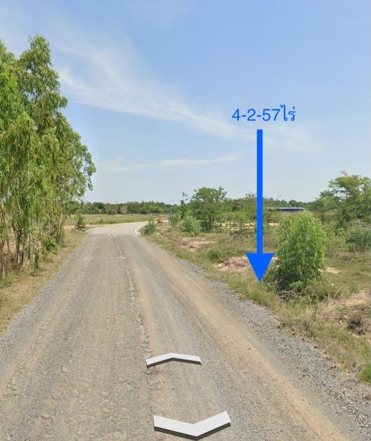 ขายที่ดิน 4-2-57ไร่ หนองงูเหลือม เฉลิมพระเกียรติ ใกล้วัดโนนหมัน ห่างถนนมิตรภาพ 1.8กม ห่างไฟฟ้า 500เมตร ติดถนนดำ ทำเลโกดัง/คลังสินค้า 1