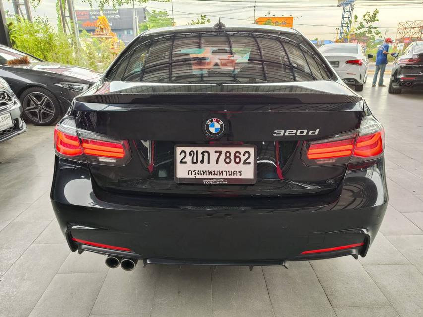 2018 BMW 320d M-Sport สีดำ เกียร์ออโต้ Topสุด 6