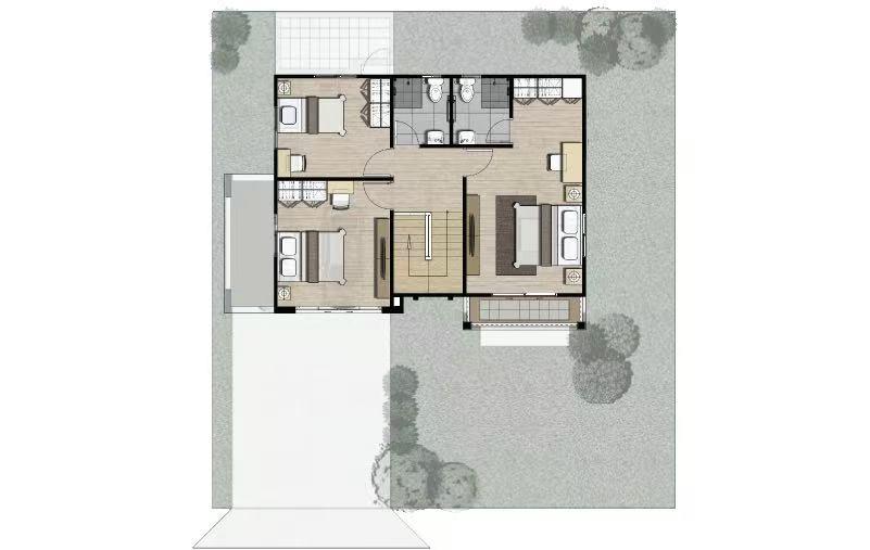 บ้านเดี่ยว2ชั้นสันกำแพงสายใหม่ จ เชียงใหม่ 2