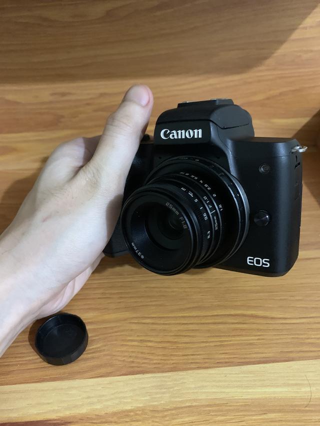 Fujian 25 mm f1.8 MK3 สำหรับกล้อง Canon EOS M Mirrorless 4