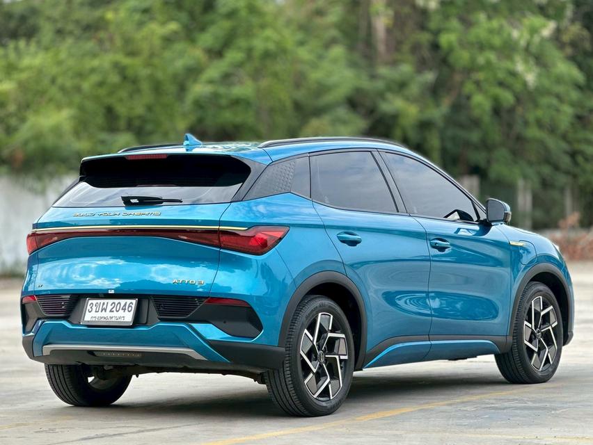รหัสรถ PAT2046 BYD ATTO3 Extended Range ปี 2022 สีฟ้า