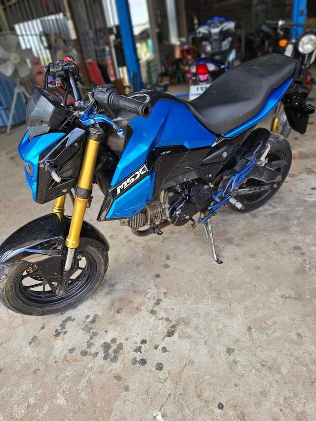 Honda msx 125cc สีน้ำเงิน 1