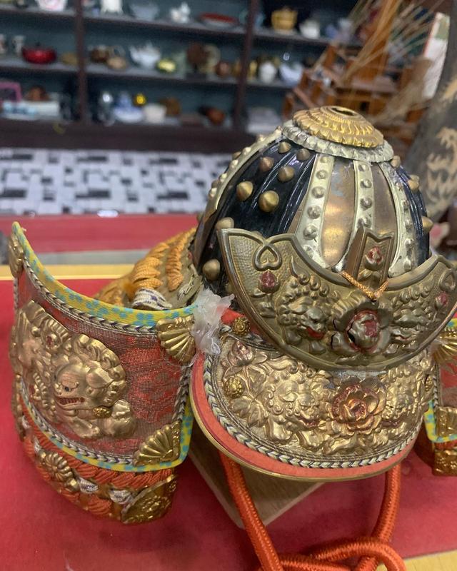หมวกซามูไร สำหรับตั้งโชว์ 7