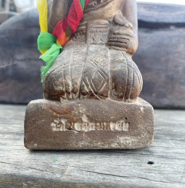 แม่นางกวัก เนื้อดิน วัดโบสถ์สมพรชัย จังหวัดอยุธยา รูปปั้นแม่นางกวักเนื้อดิน 3