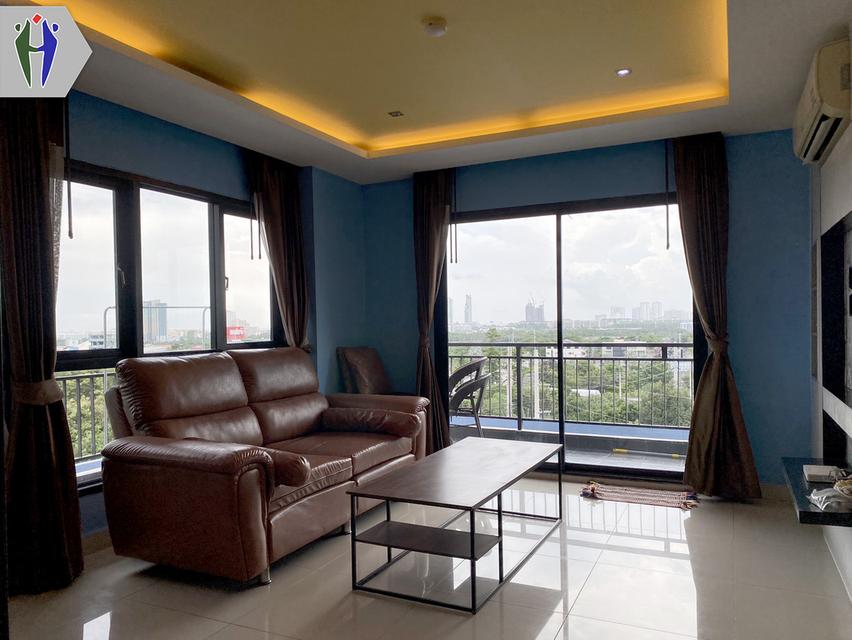 ให้เช่าคอนโดพัทยาใต้ 1 ห้องนอน ห้องมุม •	ขนาด 51 ตารางเมตร  1 ห้องนอน 1 ห้องน้ำ  •	ทีวี, 2 แอร์, ตู้เย็น •	บิ๊วอินครัวยุโรป เตาไฟฟ้า, เครื่องดูดควัน, 1