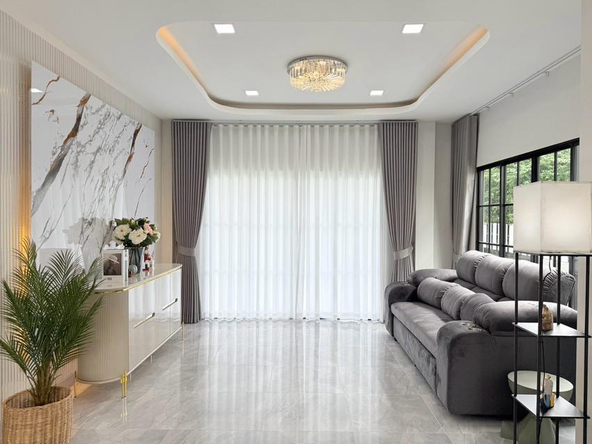 ขายบ้านเดี่ยว2ชั้น 53.2ตรว. หมู่บ้านราชพฤกษ์ หทัยราษฎร์ 8 คลองสามวา ตกแต่งพร้อมอยู่ 6