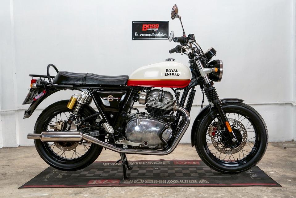 Interceptor650 ปี2022 สีขาว
