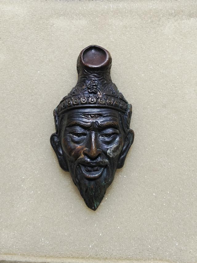 เศียรบรมครูปู่ฤษีตาไฟ หลวงปู่นอง วัดวังศรีทอง จ.สระแก้ว 