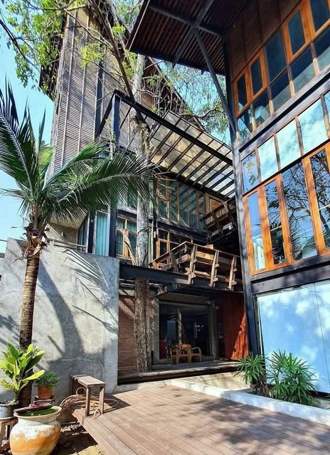 ขาย บ้านเดี่ยว สตรีวิทยา 2 โชคชัย 4 ซอย78 บ้านโมเดิร์นทรอปิคอล สไตล์ เหมือนรีสอร์ทหรือบ้านพักตากอากาศ สวยพร้อมอยู่
