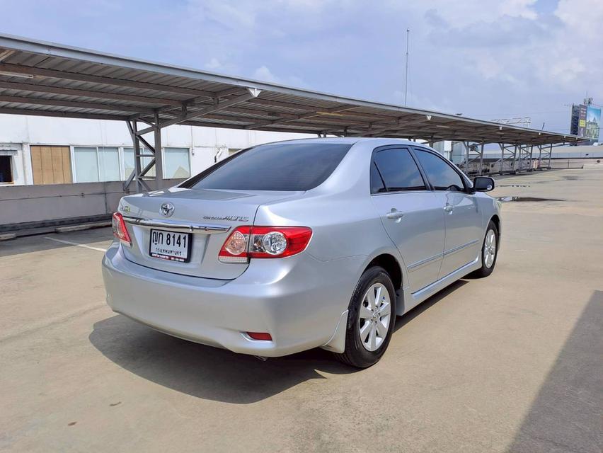 TOYOTA ALTIS 1.6 E CNG โรงงาน ปี2011 สีเทา รถมือเดียวจากป้ายแดง เข้าศูนย์ตลอด 5