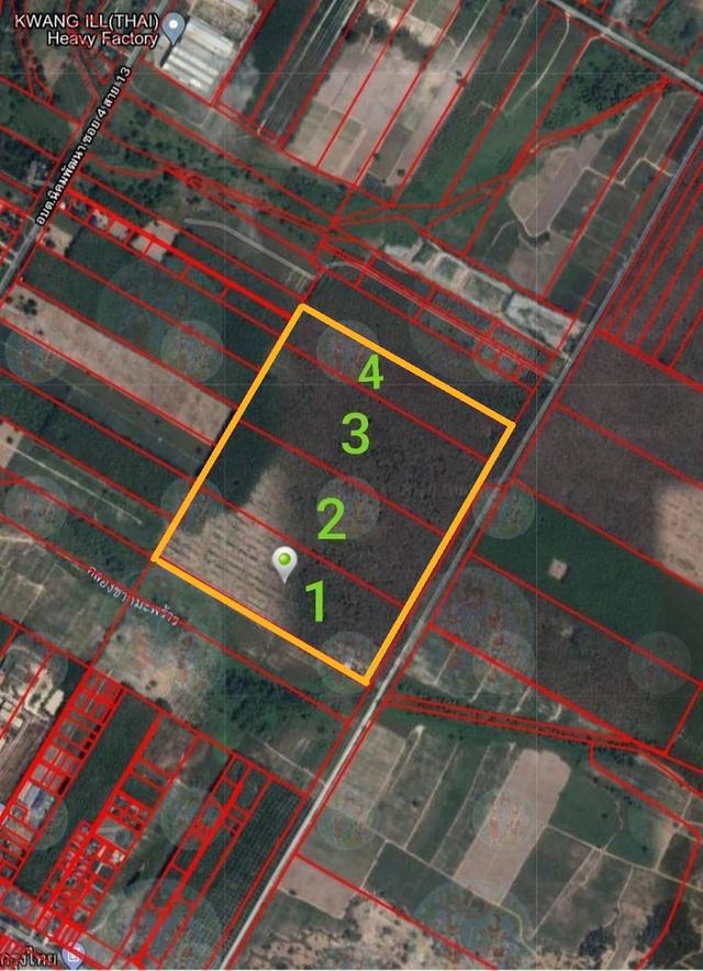 ขายที่ดินสวย ราคาดีเหมาะแก่การลงทุน 162-3-34 ไร่ นิคมพัฒนา ระยอง 5