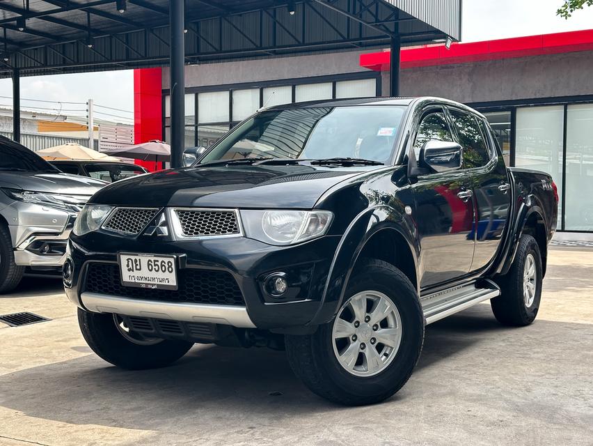 ขายรถ Mitsubishi Triton 2.5GLS Double Cab Plus Pickup ปี 2010 สีดำ เกียร์ออโต้
