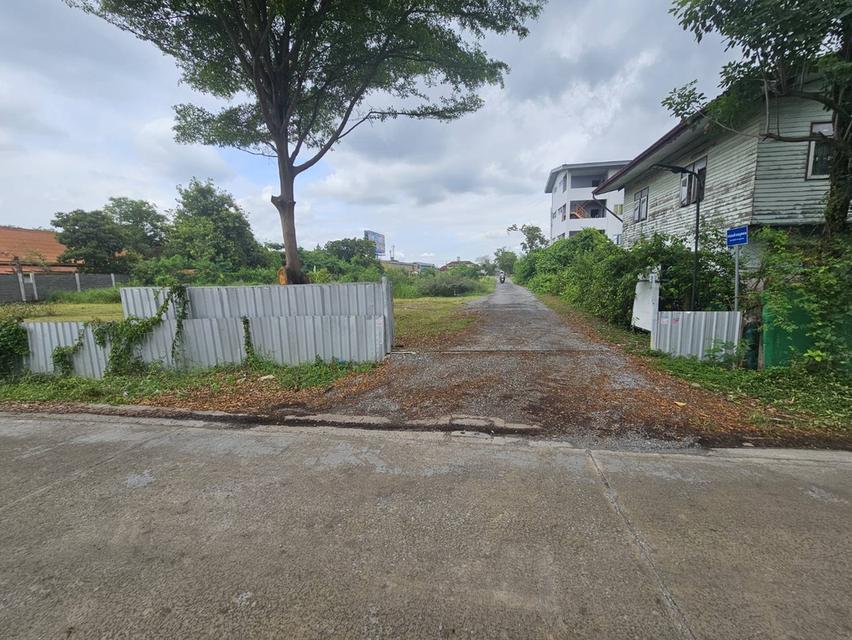 ให้เช่าที่ดินเปล่า นนทบุรี ติดถนนนครอินทร์ เชิงสะพานพระราม 5 ถนนทางเข้ากว้าง 6 เมตร 12